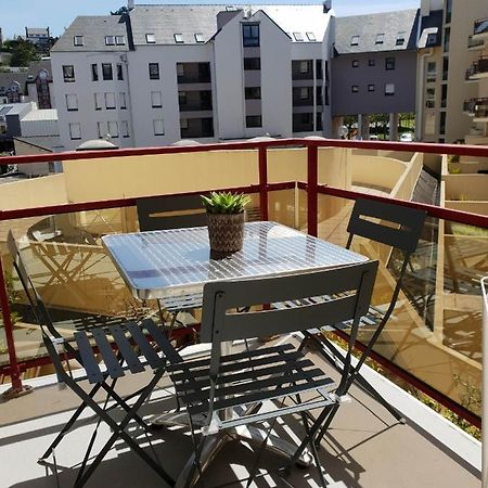 Appartement Plage De Trestraou Perros-Guirec Exteriör bild
