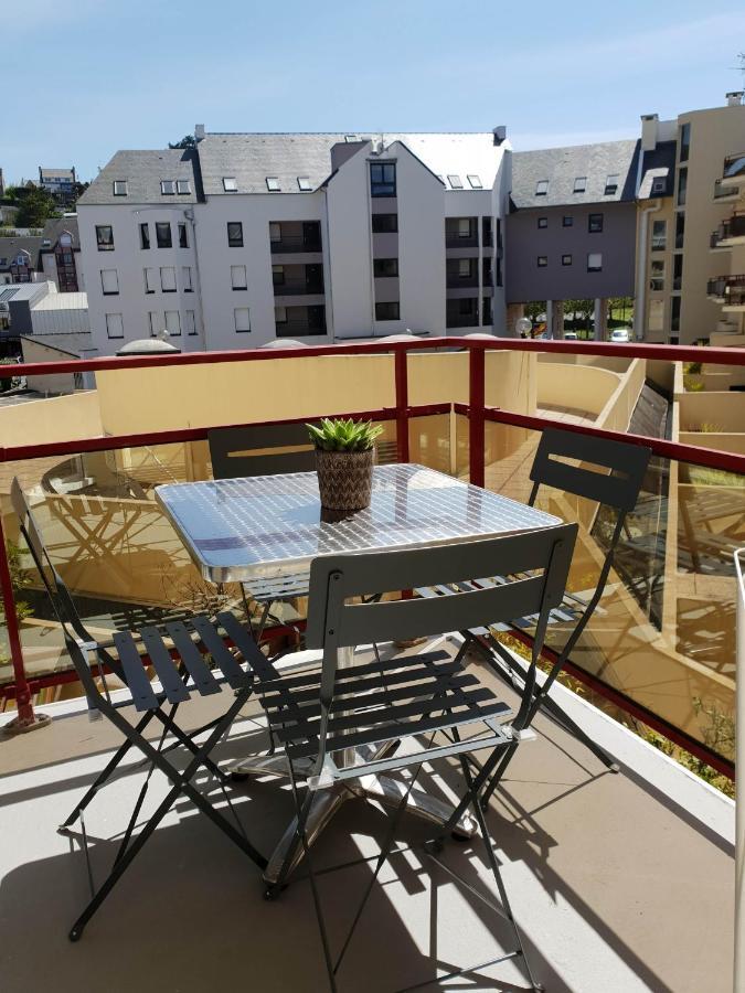 Appartement Plage De Trestraou Perros-Guirec Exteriör bild